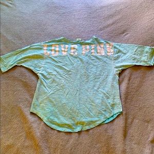 VS PINK 3/4 sleeve Size M great condition